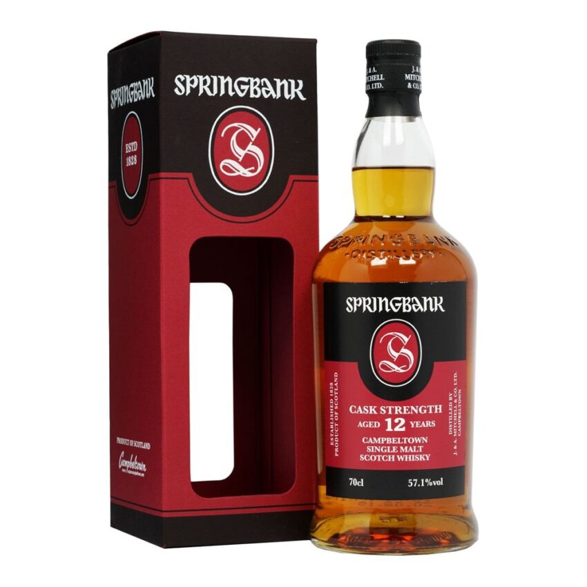 Bottiglia Springbank 12 CS batch 19